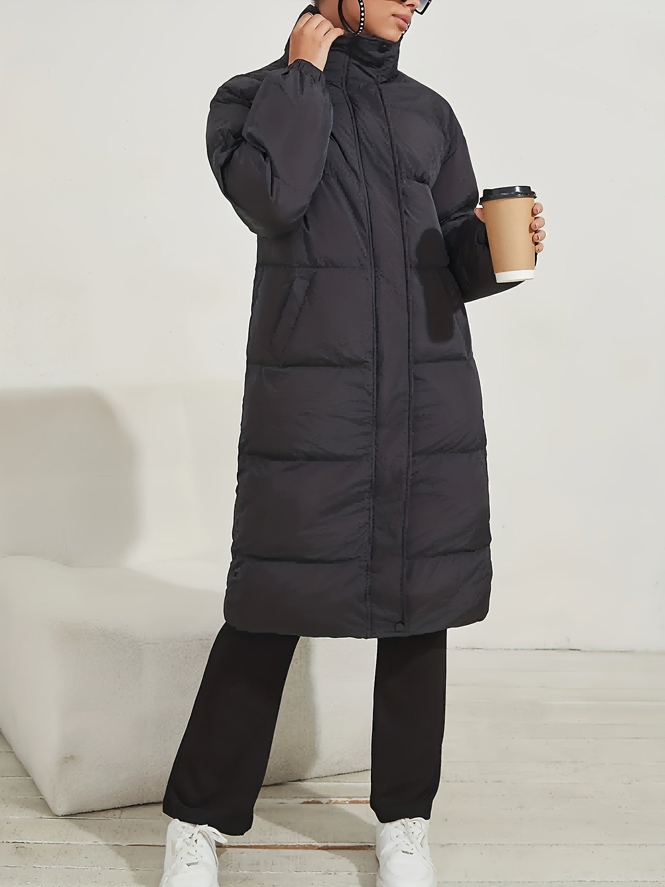 Ashly | High collar coat