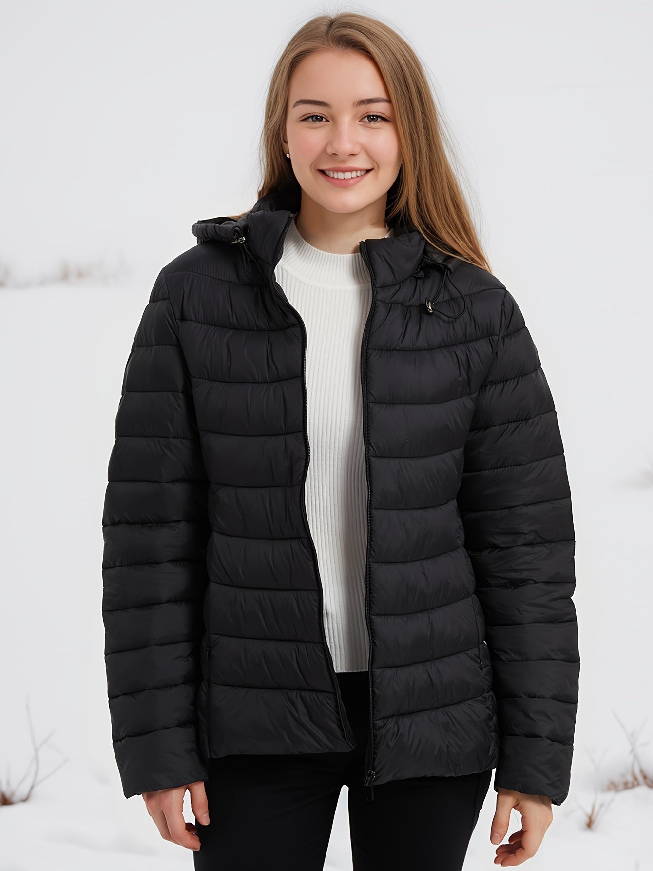 Lorah | Hooded quilted jacket