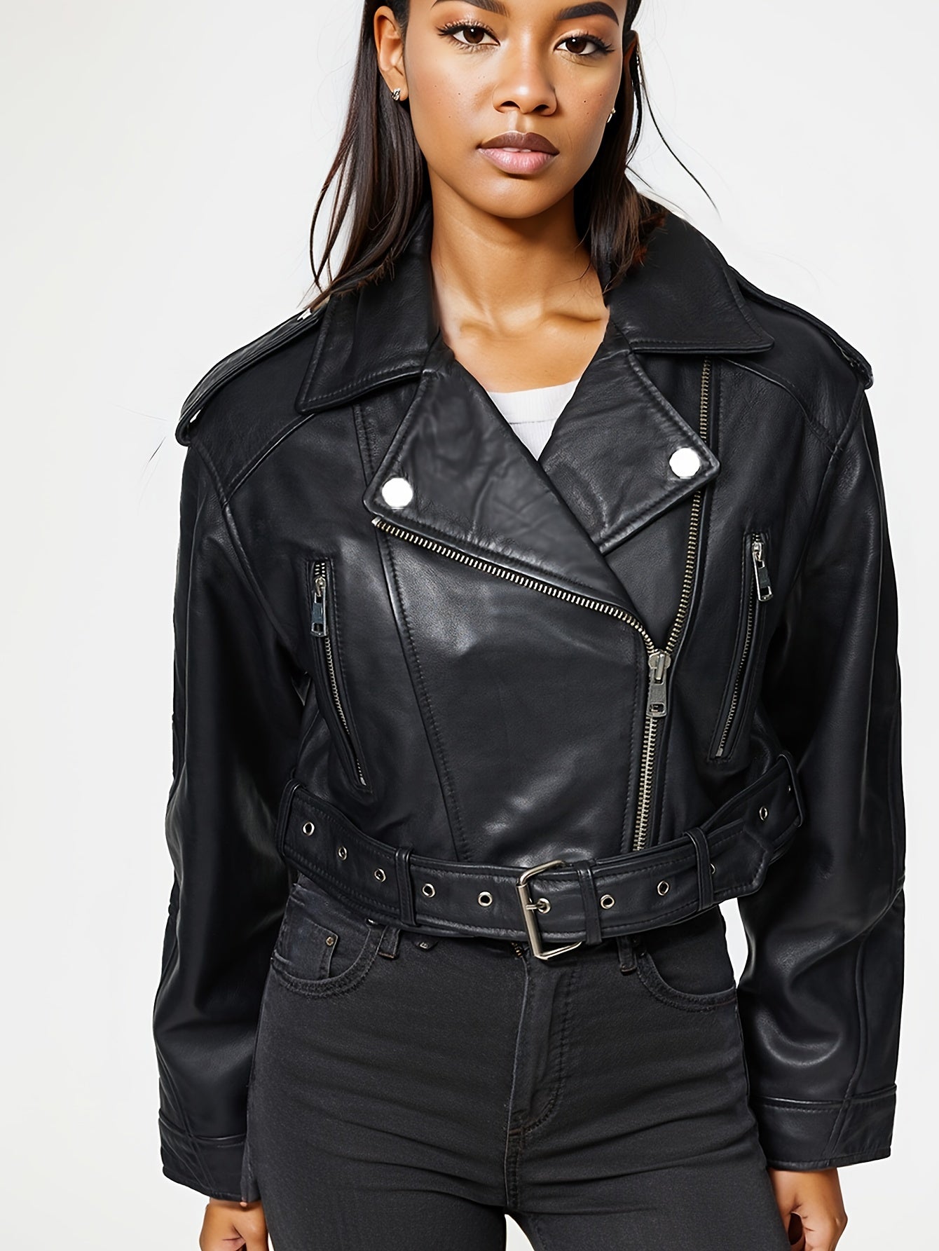 Ciana | Jacket with adjustable belt