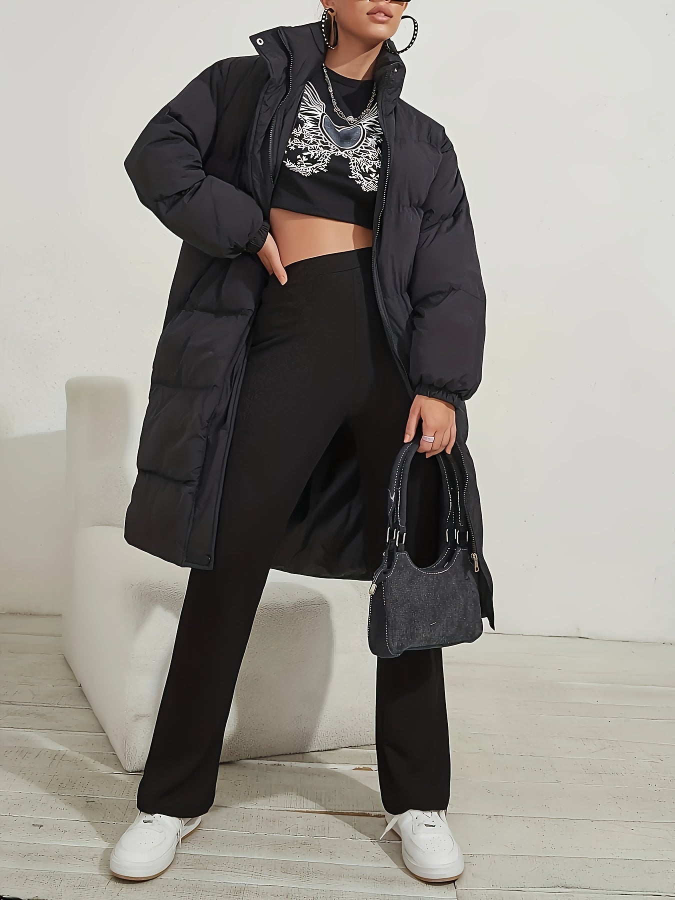 Ashly | High collar coat