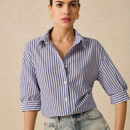 Violet | Blouse with lines