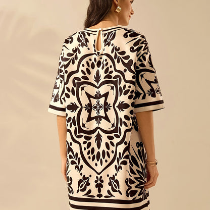Mabel | Tunic with slit - Boho style
