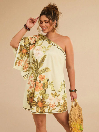Annie | one-shoulder mini dress