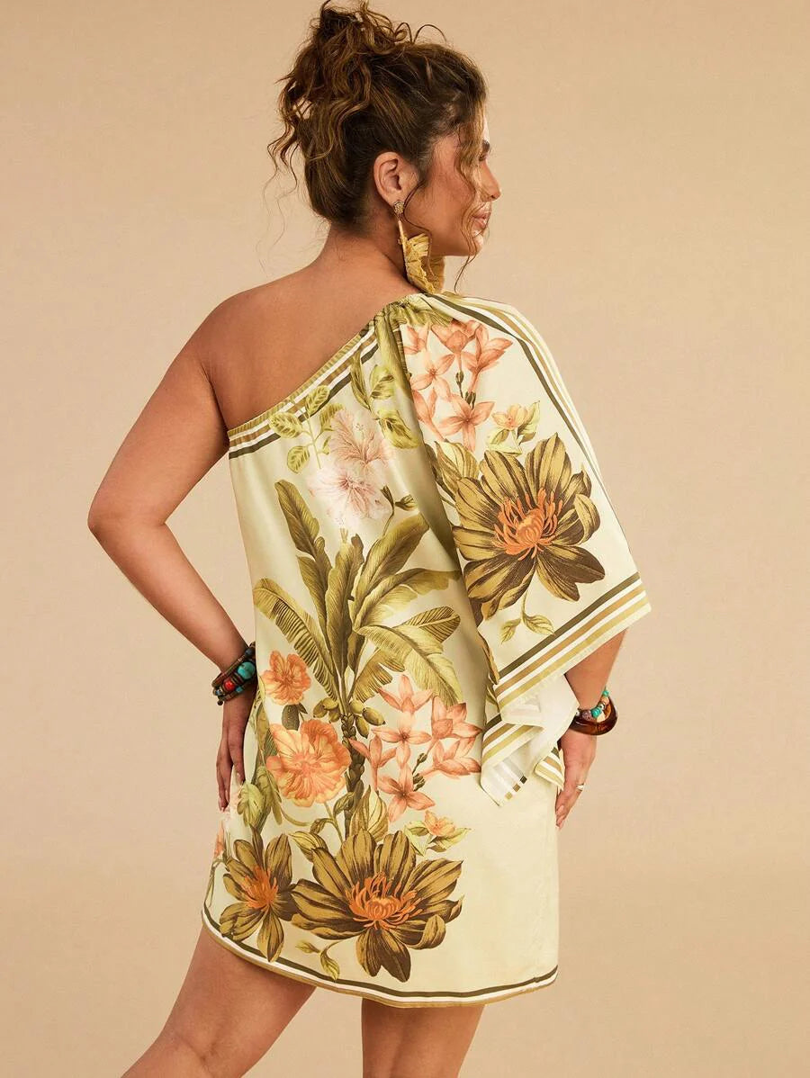 Annie | one-shoulder mini dress