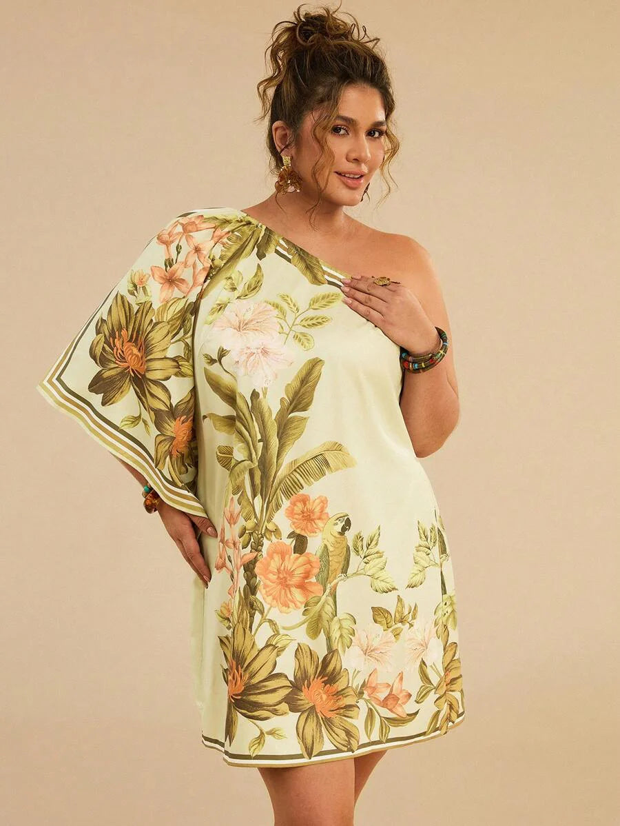 Annie | one-shoulder mini dress