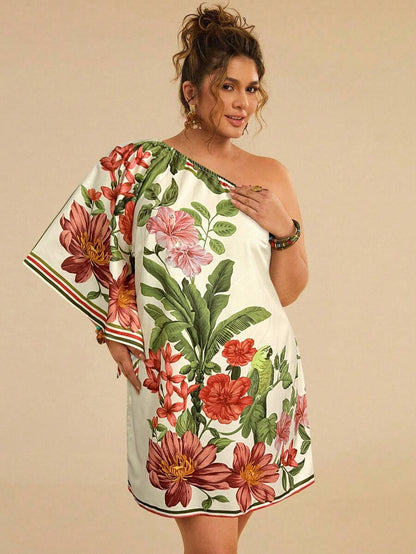 Annie | one-shoulder mini dress