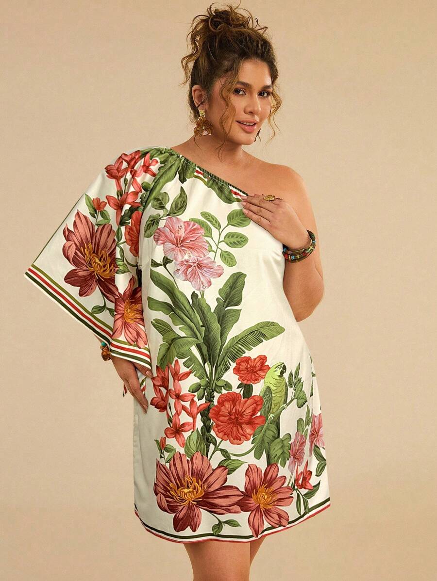 Annie | one-shoulder mini dress