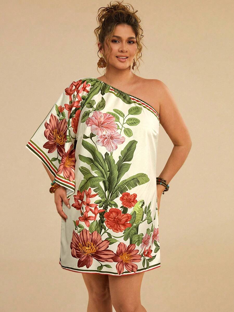 Annie | one-shoulder mini dress