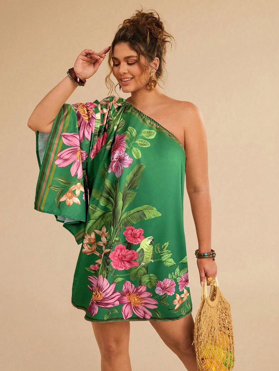 Annie | one-shoulder mini dress
