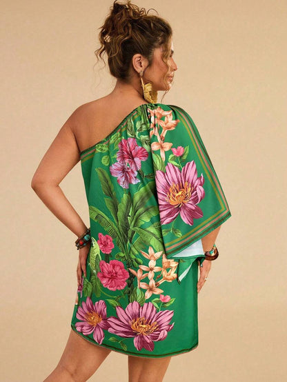 Annie | one-shoulder mini dress