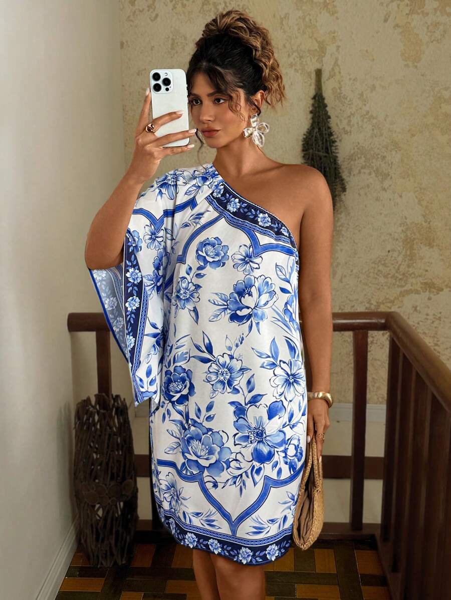 Annie | one-shoulder mini dress