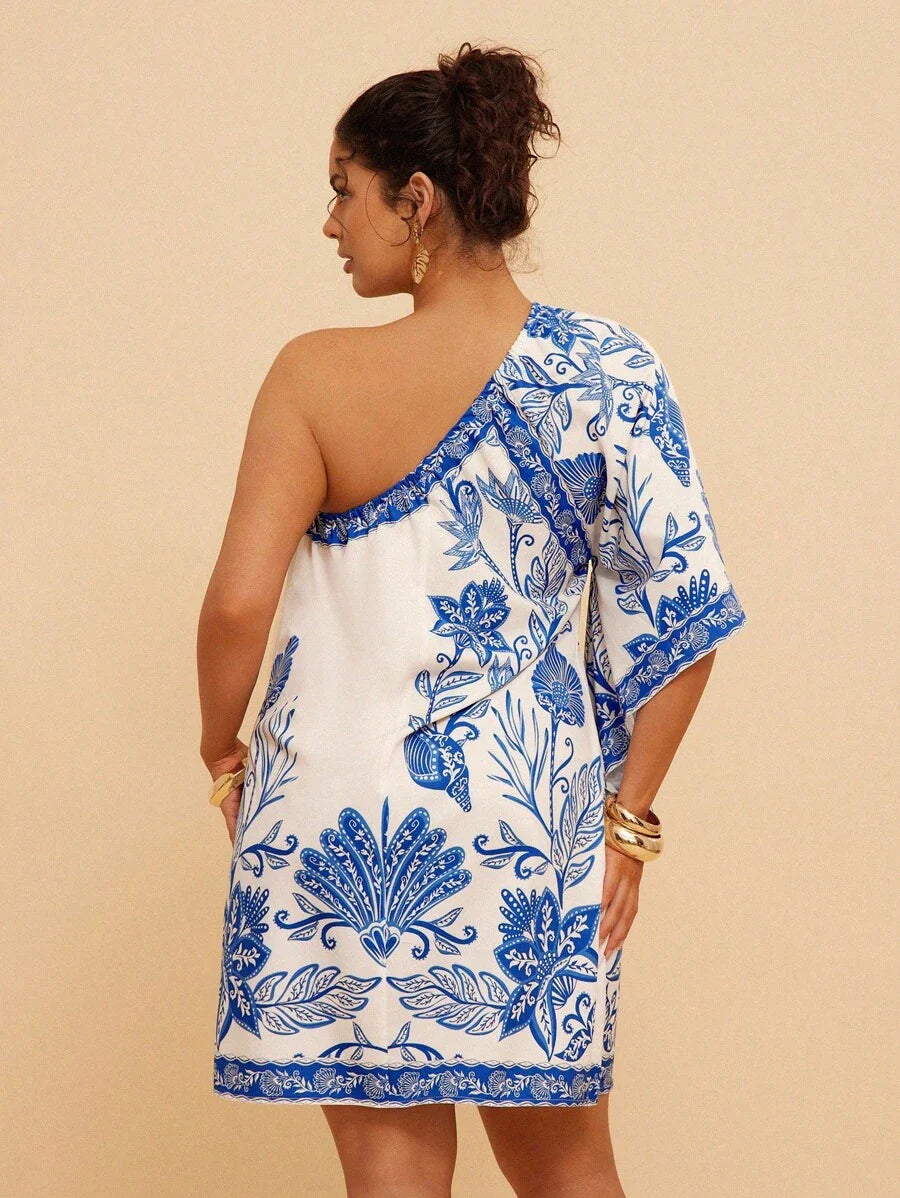 Annie | one-shoulder mini dress
