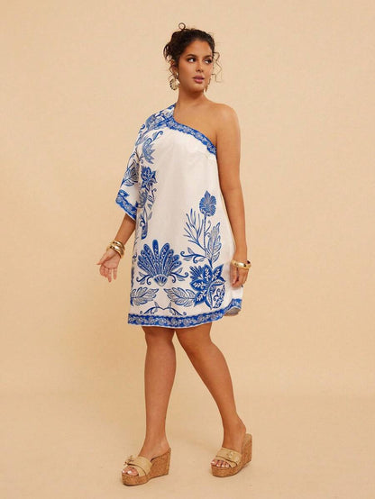 Annie | one-shoulder mini dress