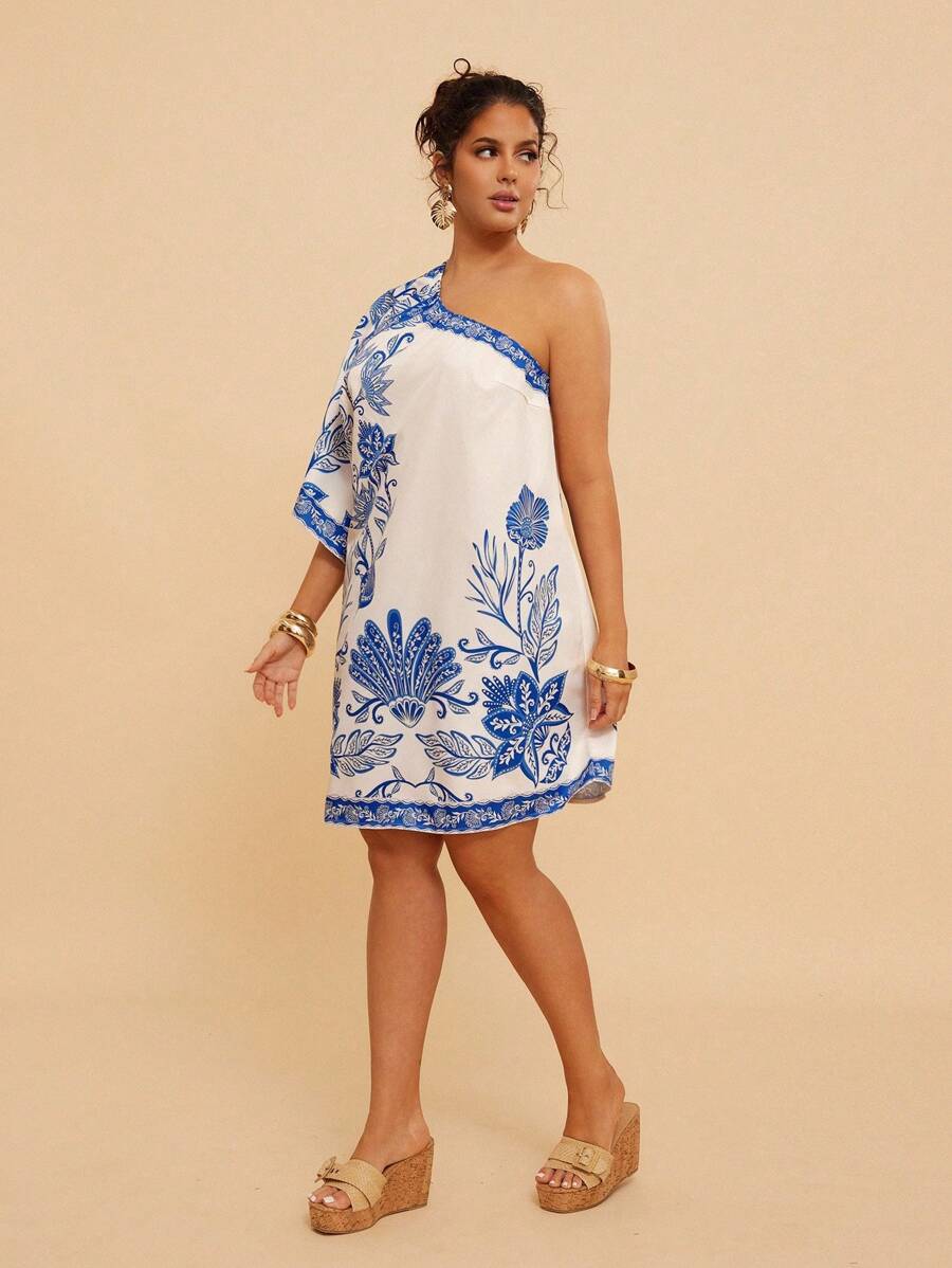 Annie | one-shoulder mini dress
