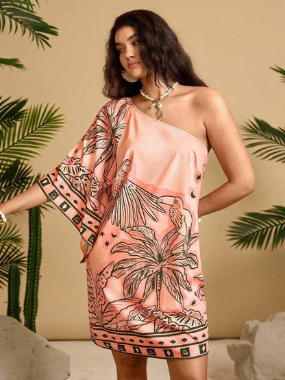 Annie | one-shoulder mini dress
