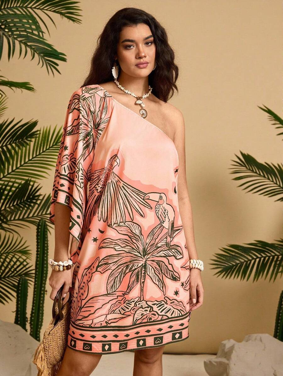Annie | one-shoulder mini dress