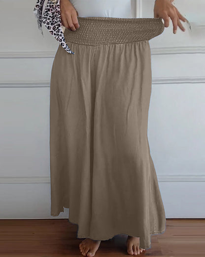 CORINE | Long Summer Skirt with Pockets!