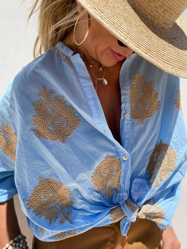 Hewan | Printed blouse