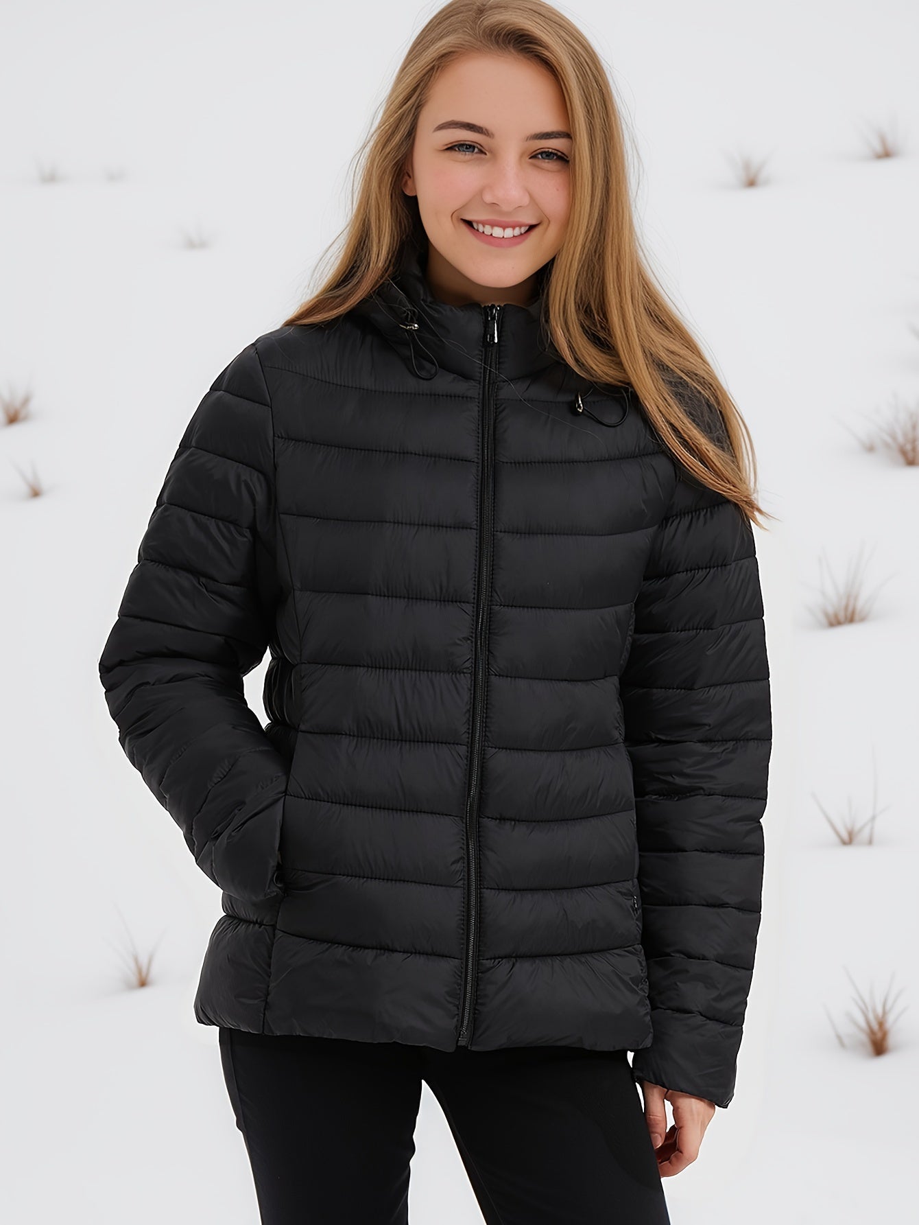 Lorah | Hooded quilted jacket