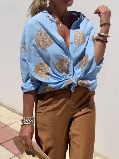 Hewan | Printed blouse