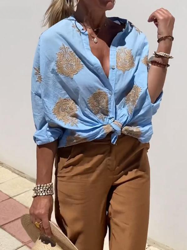 Hewan | Printed blouse