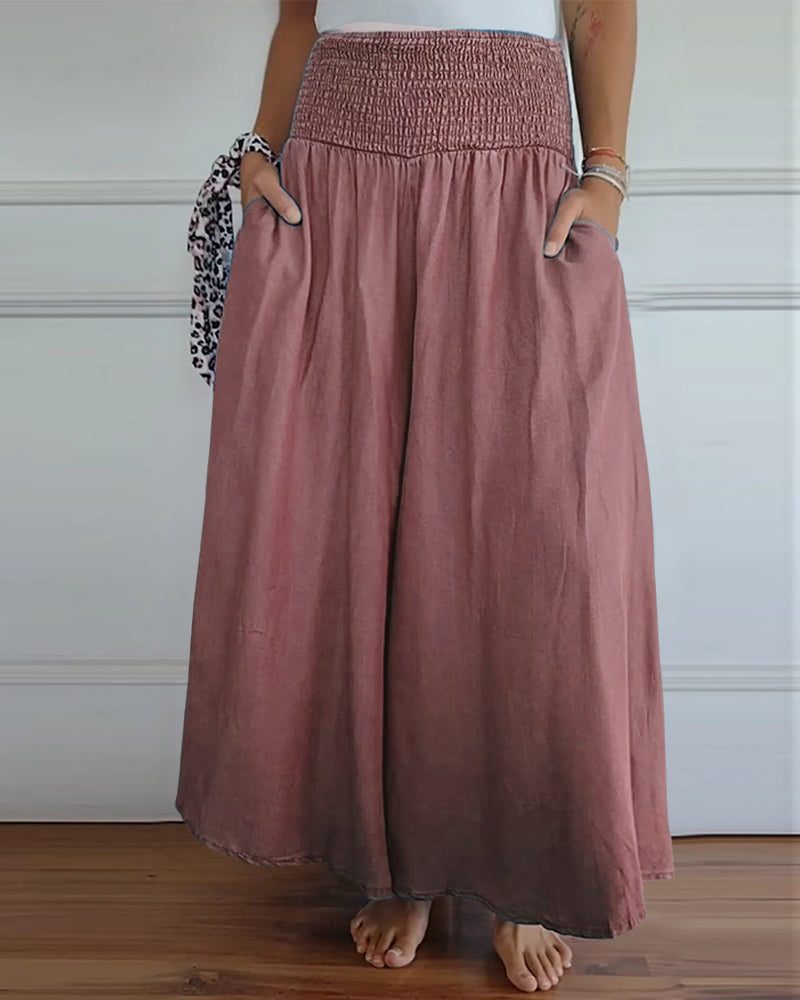 CORINE | Long Summer Skirt with Pockets!