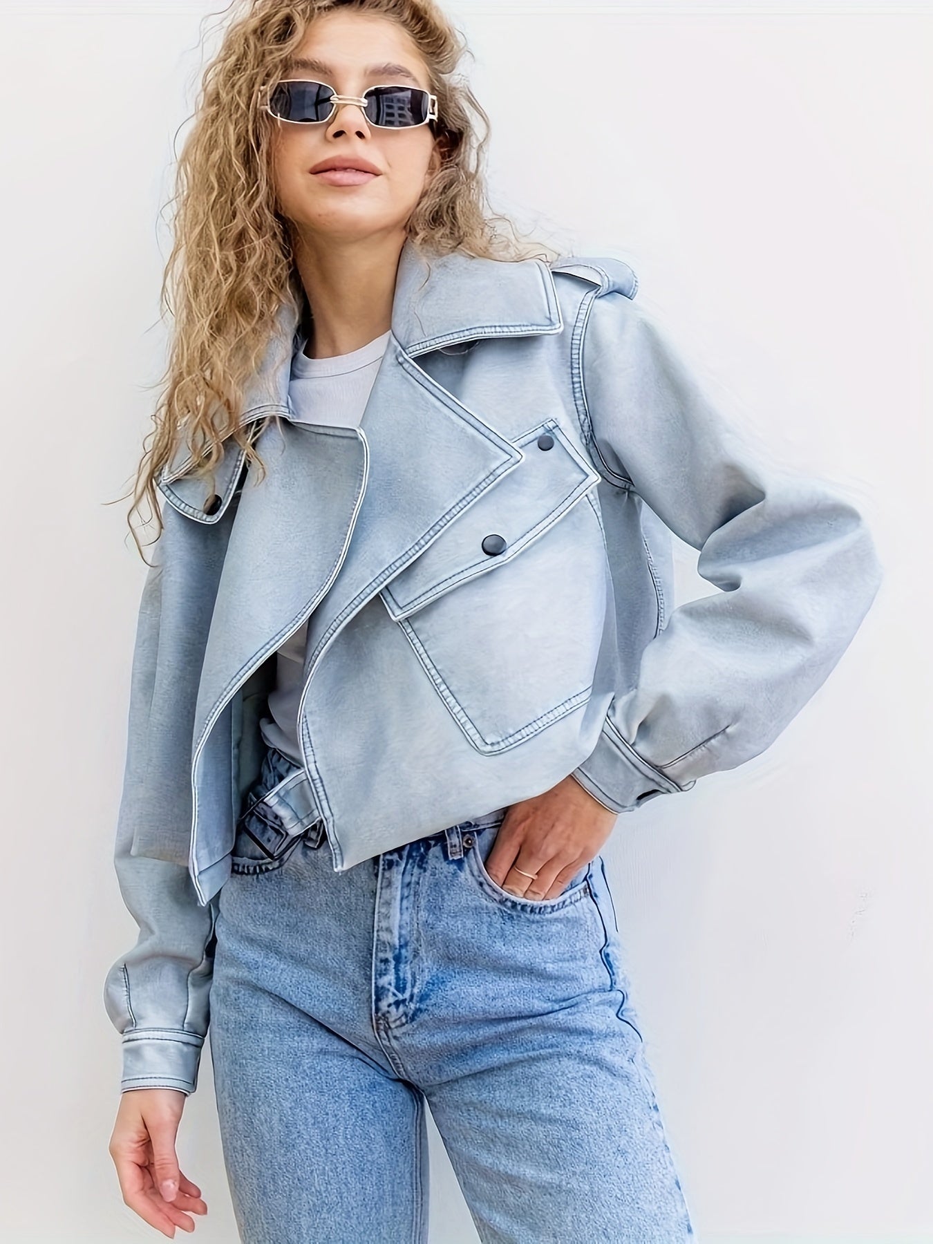 Olyvia | Jacket with flap pockets