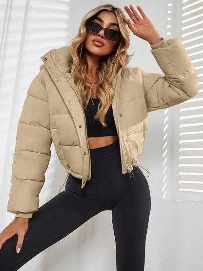 Lorah | Hooded puffer jacket