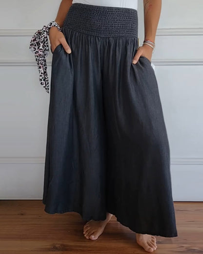CORINE | Long Summer Skirt with Pockets!