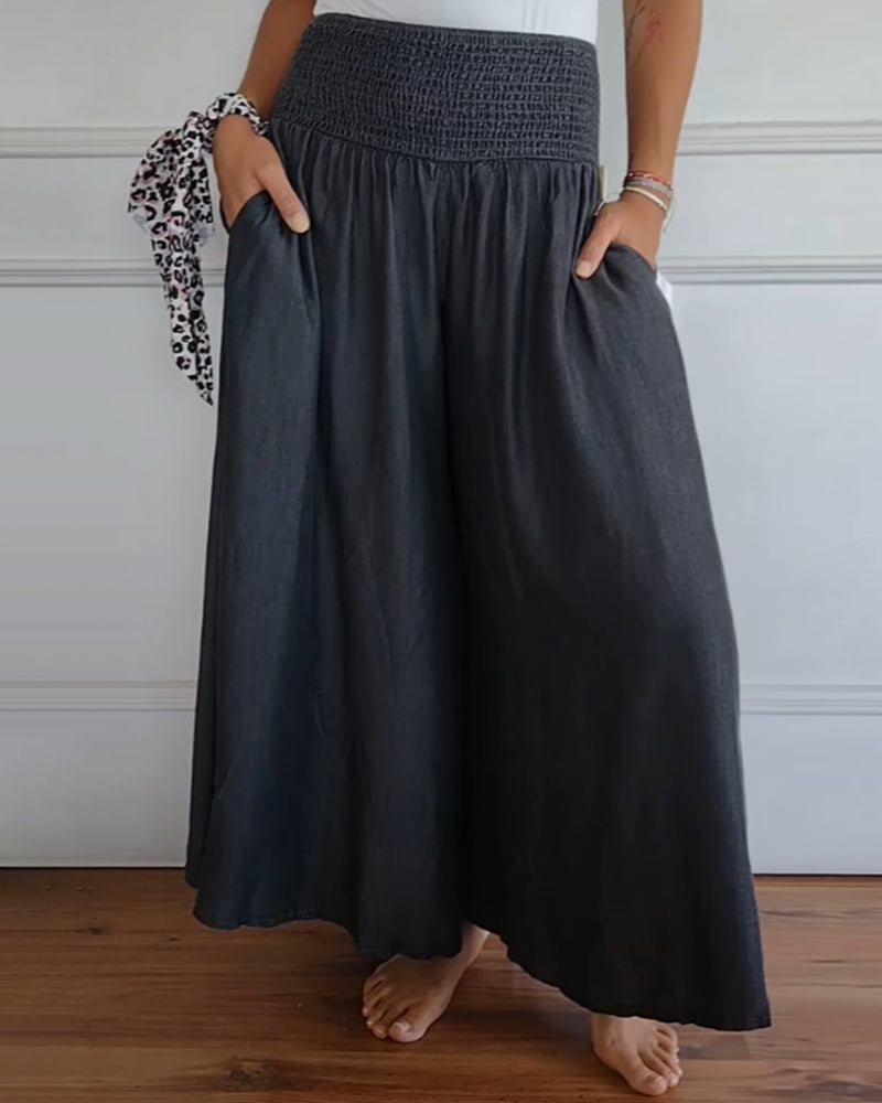 CORINE | Long Summer Skirt with Pockets!