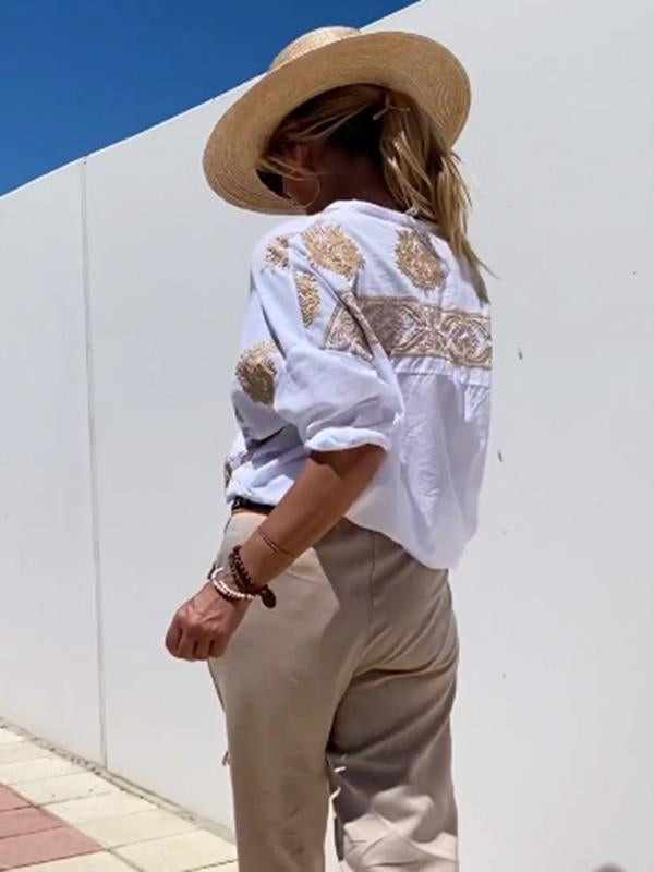Hewan | Printed blouse