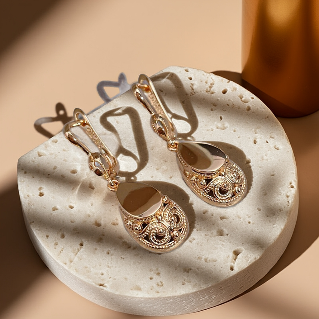 Drop earrings