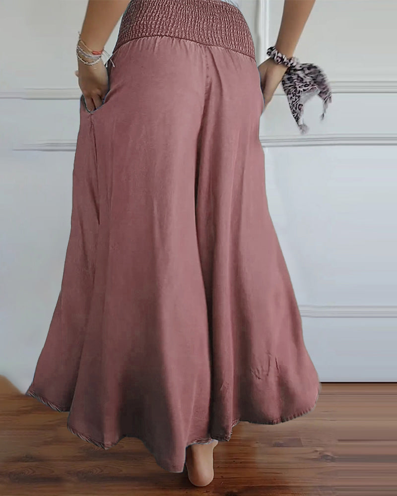CORINE | Long Summer Skirt with Pockets!