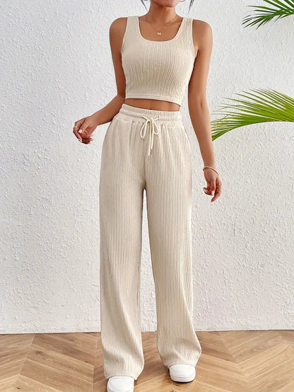 Casual two piece summer set