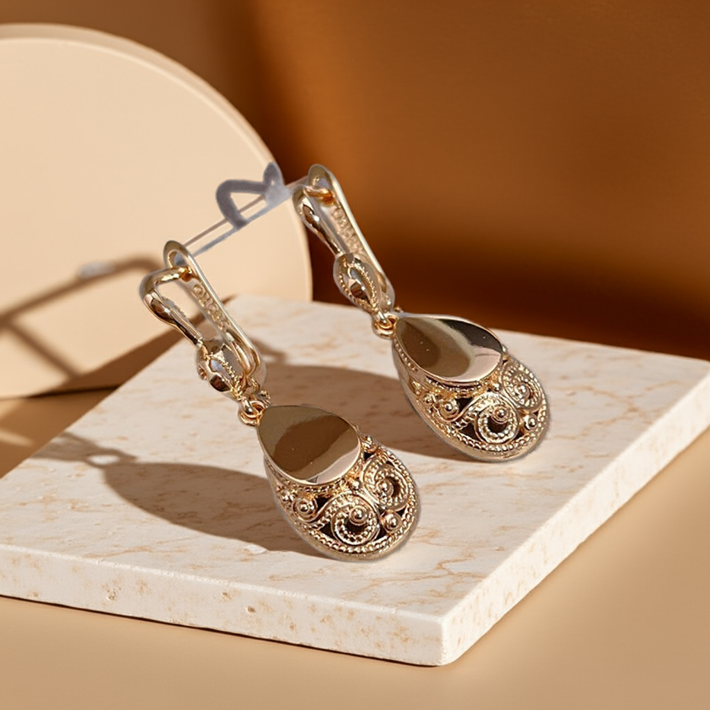 Drop earrings