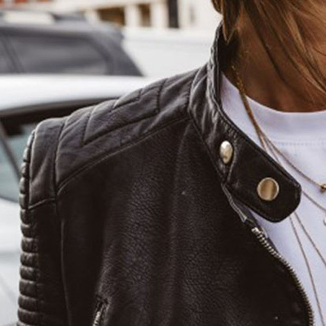 Hazel Leather Jacket