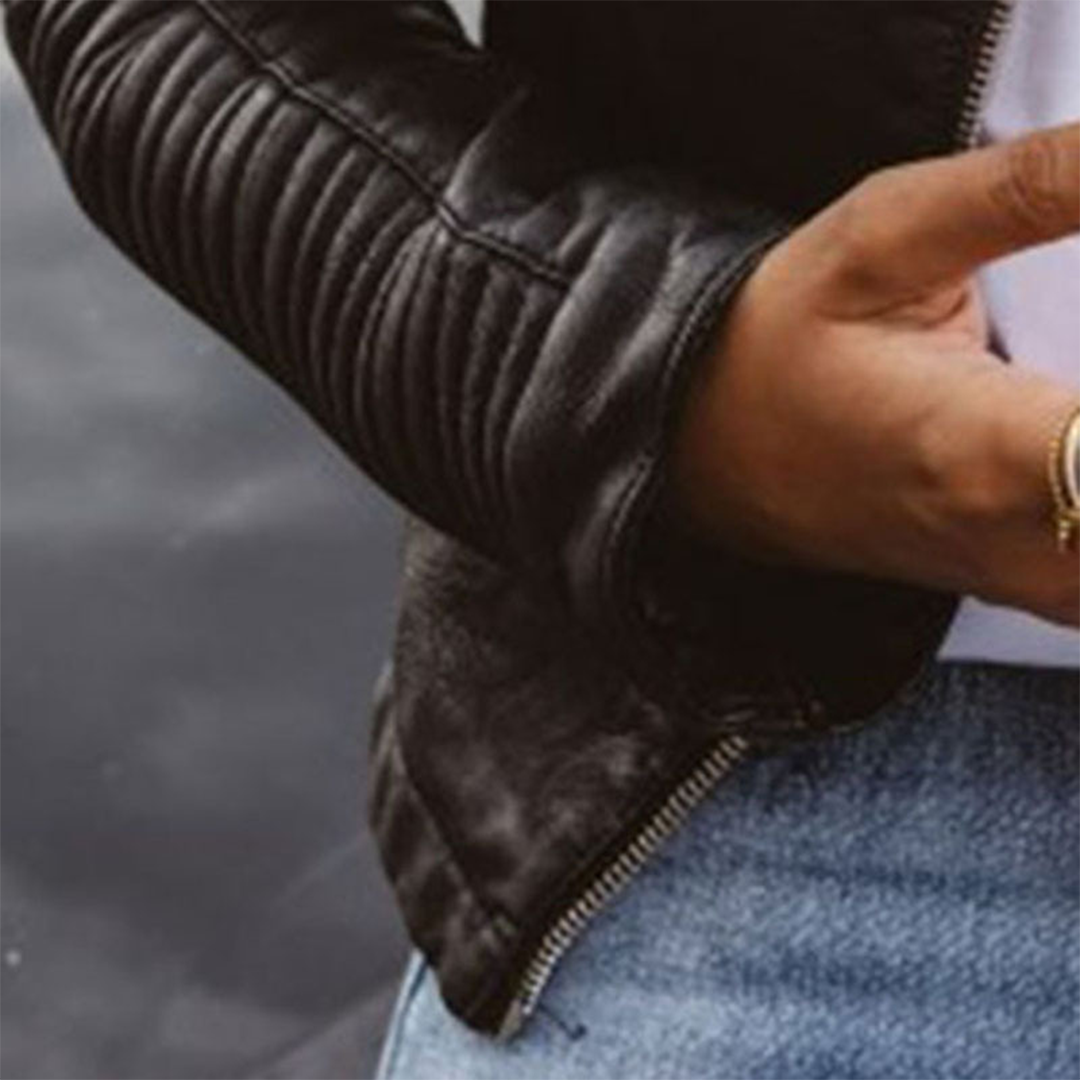 Hazel Leather Jacket