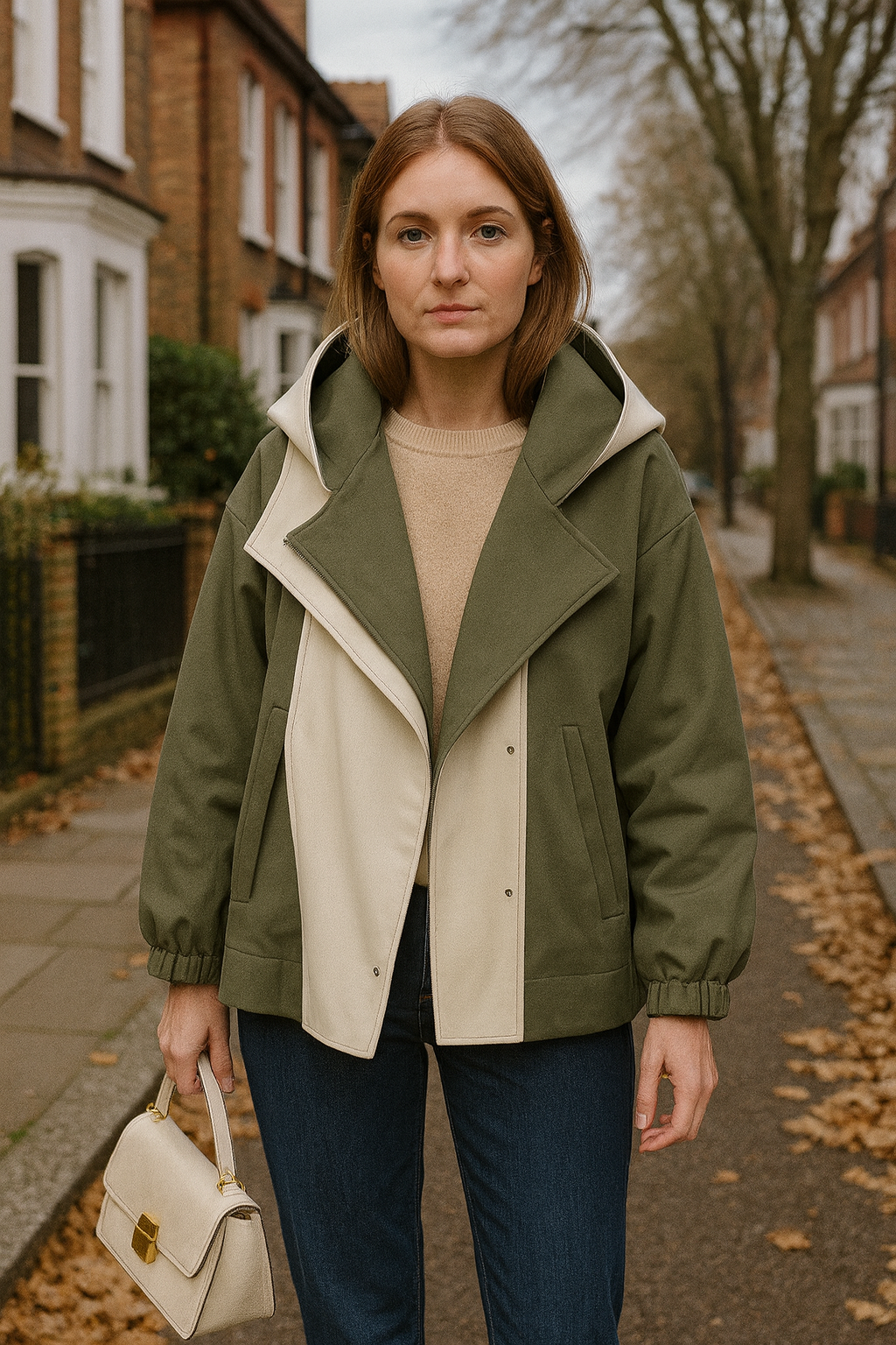 Beatrice Hooded Rain Jacket