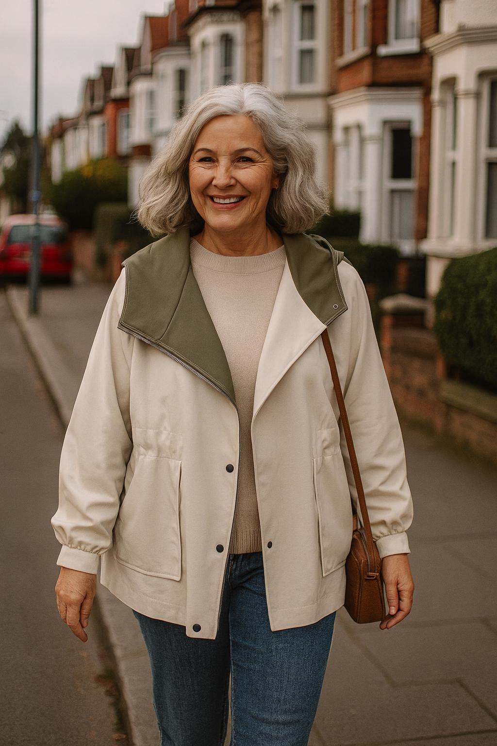 Beatrice Hooded Rain Jacket
