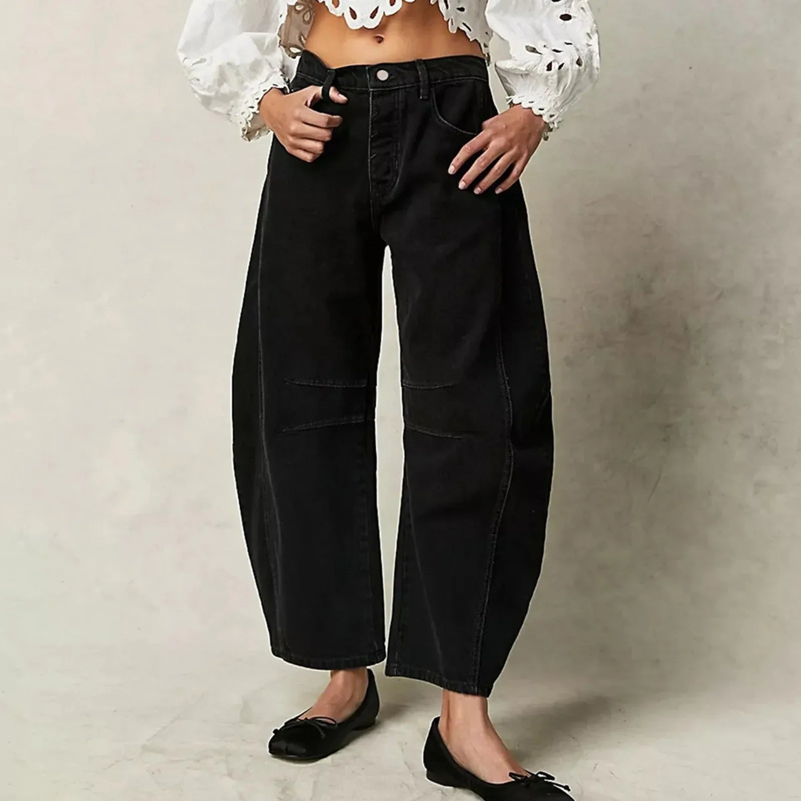 Ella | Denim flair jogger