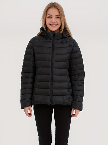 Lorah | Hooded quilted jacket