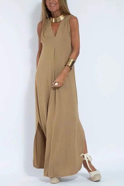 Lissa | Vintage V-neck dress