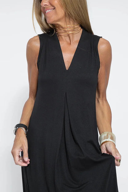 Lissa | Vintage V-neck dress