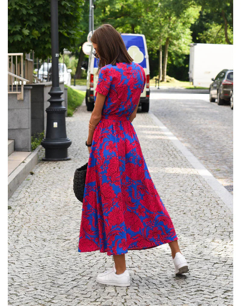 Sigrid Wrap Maxi Dress