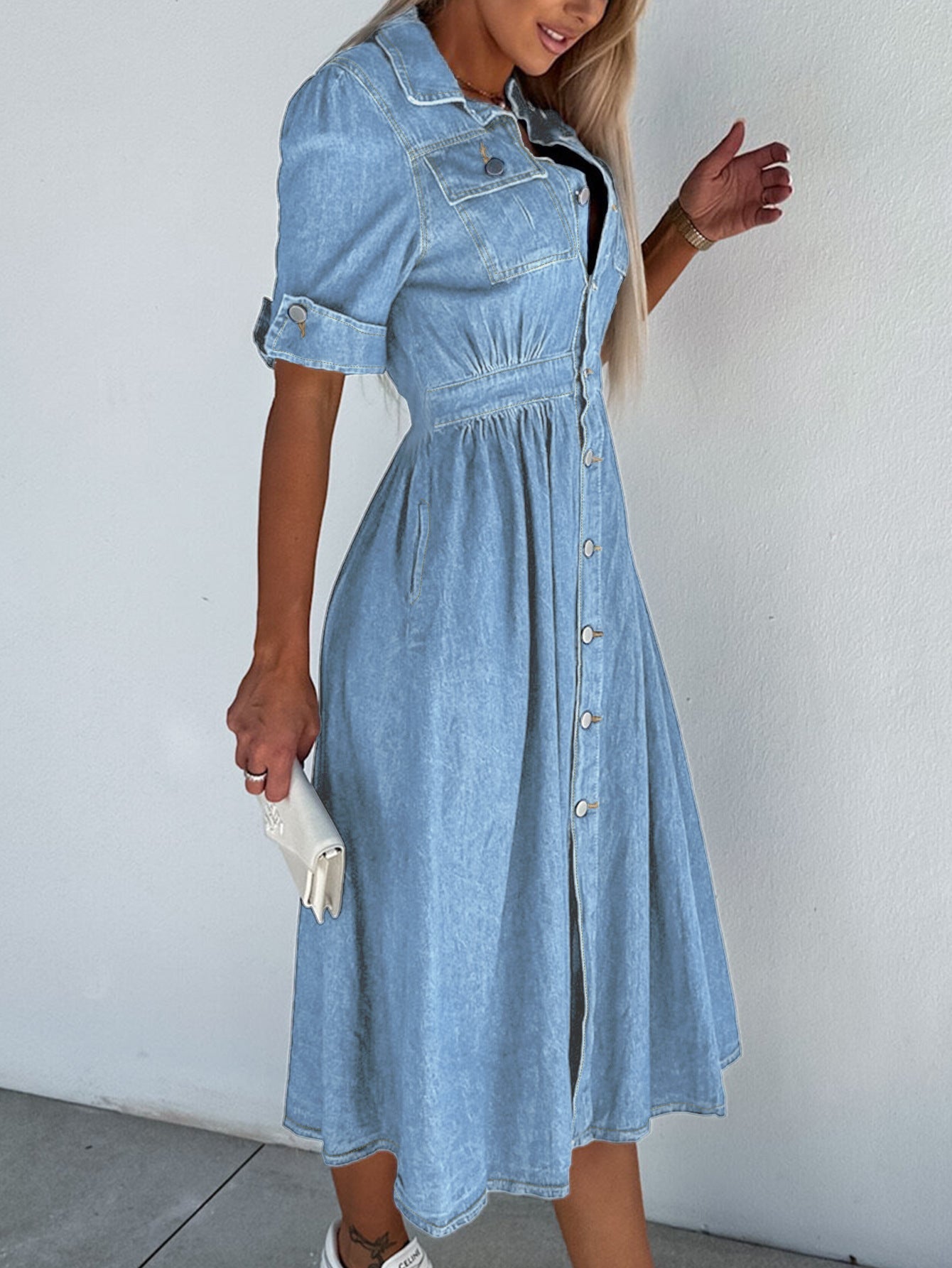 Ellen | Denim dress