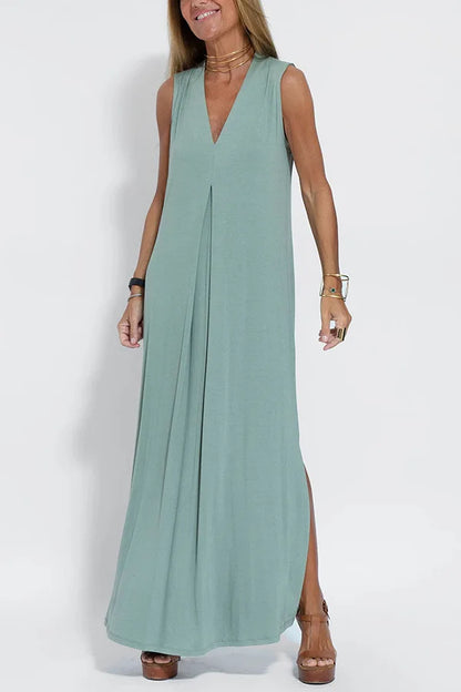 Lissa | Vintage V-neck dress