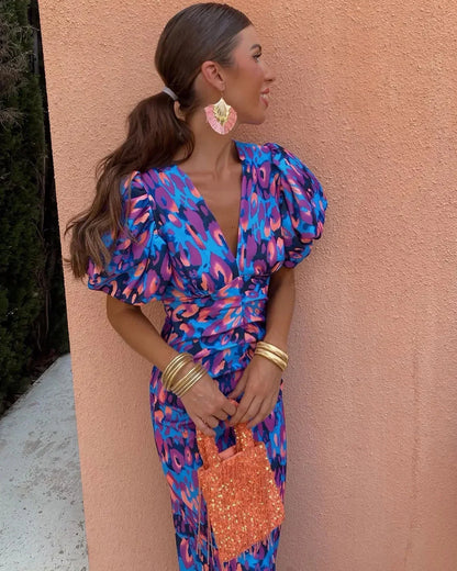 Anika Puff Sleeve Dress