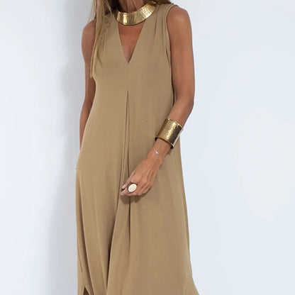 Lissa | Vintage V-neck dress