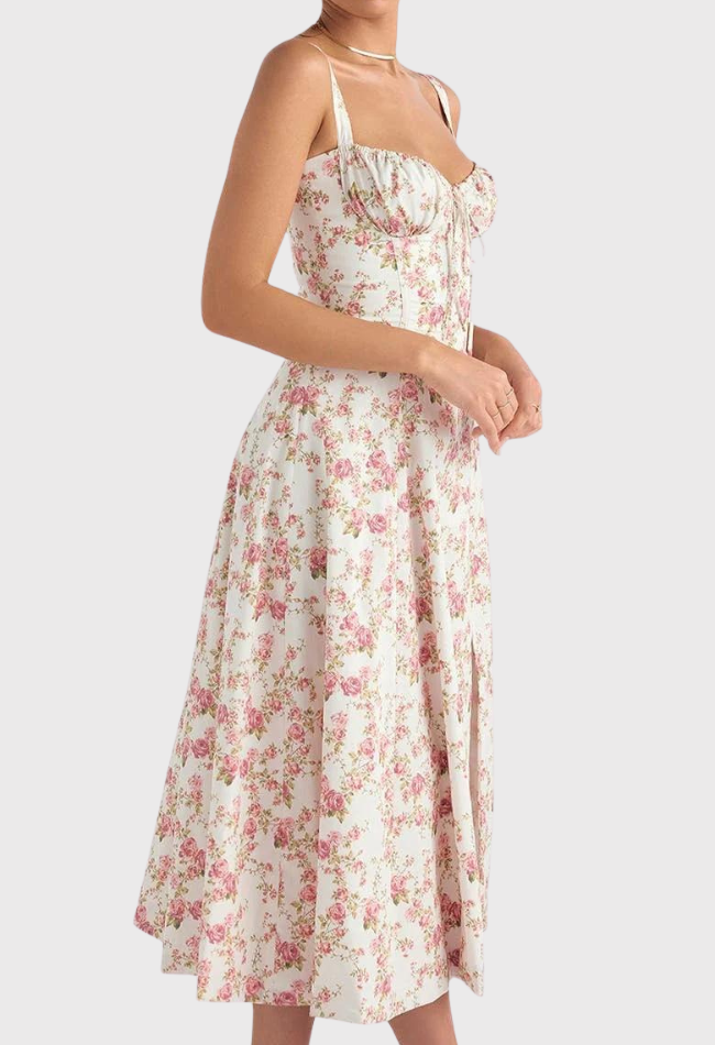Eva | Dress with floral print