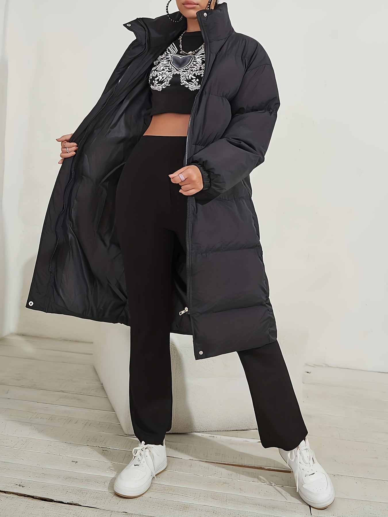 Ashly | High collar coat